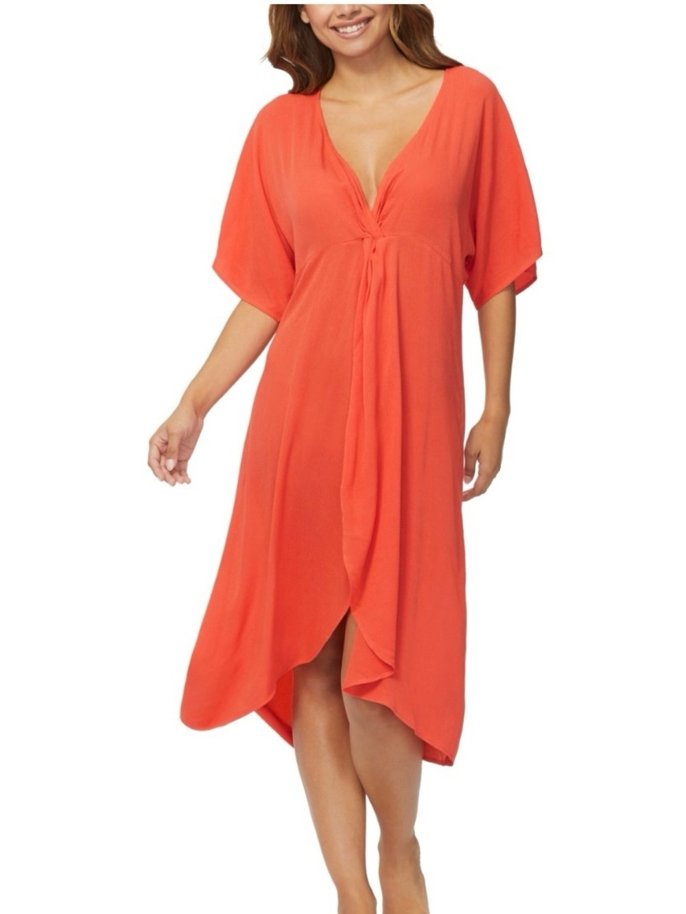 NWT Raisins
Juniors' Paradise Twist-Front Cover-Up Dress